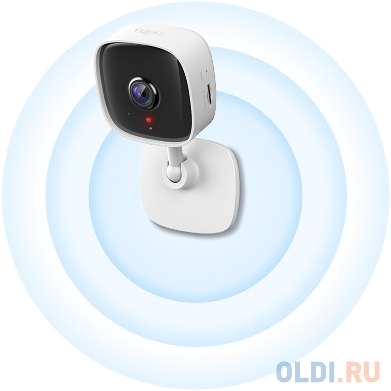 Камера IP TP-LINK Tapo C110 CMOS 1/2.8" 3.3 мм 2304 х 1296 H.264 Wi-Fi белый фото