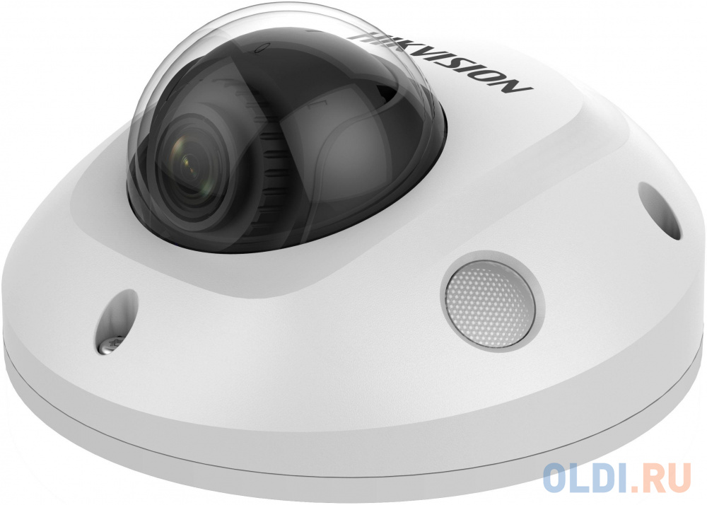 Видеокамера IP Hikvision DS-2CD2523G0-IWS(4mm)(D) 4-4мм цветная корп.:белый видеокамера ip hikvision ds 2cd2523g0 iws 2 8 2 8мм цветная корп белый