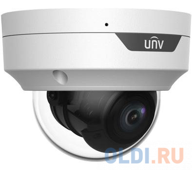Uniview IPC3534LB-ADZK-G Видеокамера IP купольная антивандальная {1/3" 4 Мп КМОП @ 30 к/с, ИК-подсветка до 40м., 0.003 Лк @F1.6, объектив 2.8-12. фото
