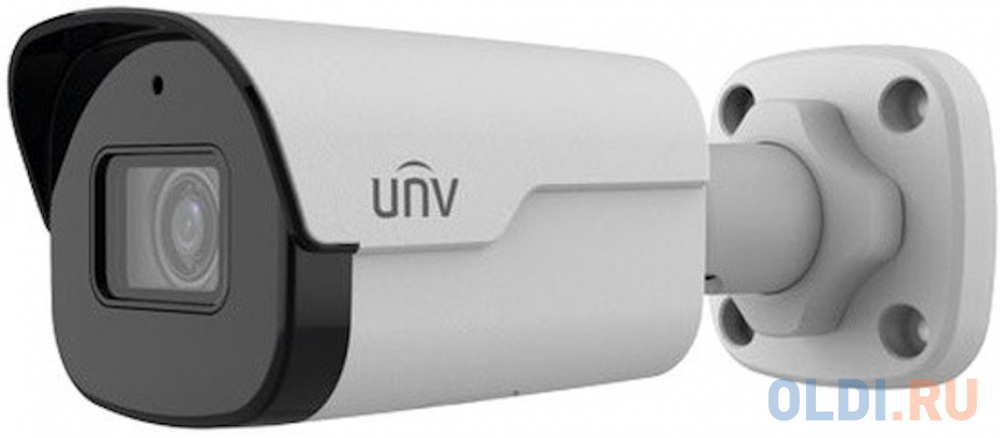 Камера IP Uniview IPC2122SB-ADF28KM-I0-RU КМОП 1/2.8" 2.8 мм 1920 x 1080 Н.265 H.264 MJPEG RJ-45 PoE серый