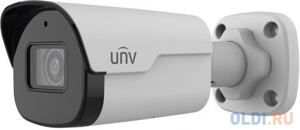 Uniview Видеокамера IP цилиндрическая, 1/2.7" 4 Мп КМОП @ 30 к/с, ИК-подсветка до 50м., LightHunter 0.003 Лк @F1.6, объектив 4.0 мм, WDR, 2D/3D D