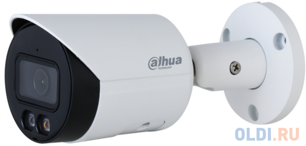 Видеокамера Dahua DH-IPC-HFW2449SP-S-IL-0280B уличная купольная IP-видеокамера 4Мп 1/2.7” CMOS объектив 2.8мм видеокамера dahua dh ipc hdbw2441ep s 0280b уличная купольная ip видеокамера 4мп 1 3” cmos объектив 2 8мм