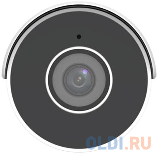 Uniview Видеокамера IP цилиндрическая, уличная, фикс, объектив 2,8мм, 4MP, Smart IR 50m, Mic, WDR 120dB, Ultra 265/H,264/MJPEG, Easystar, MicroSD, POE фото
