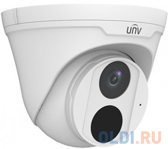 Uniview Видеокамера IP купольная, 1/3" 4 Мп КМОП @ 30 к/с, ИК-подсветка и подсветка до 30м., EasyStar 0.005 Лк @F1.6, объектив 2.8 мм, WDR, 2D/3D фото