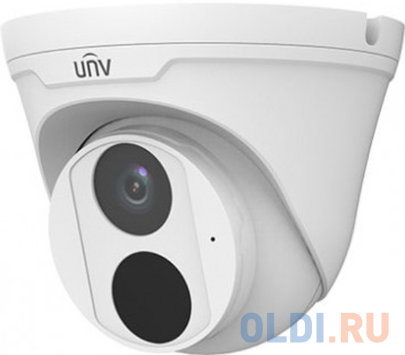 Uniview Видеокамера IP купольная, 1/3" 4 Мп КМОП @ 30 к/с, ИК-подсветка и подсветка до 30м., EasyStar 0.005 Лк @F1.6, объектив 2.8 мм, WDR, 2D/3D фото