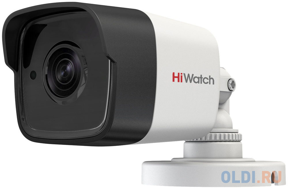 Камера видеонаблюдения Hikvision HiWatch DS-T500P 6-6мм HD TVI цветная корп.:белый DS-T500P (6 MM) - фото 1