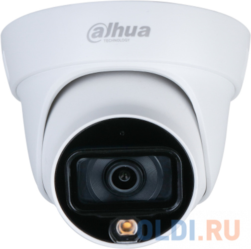 DAHUA DH-IPC-HDW1439TP-A-LED-0280B-S4 Уличная турельная IP-видеокамера Full-color 4Мп, 1/3” CMOS, объектив 2.8мм, LED-подсветка до 30м, IP67, корпус: - фото 1