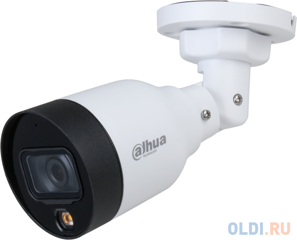 DAHUA DH-IPC-HFW1439SP-A-LED-0280B-S4 Уличная цилиндрическая IP-видеокамера Full-color 4Мп, 1/3” CMOS, объектив 2.8мм, LED-подсветка до 30м, IP67, кор - фото 1