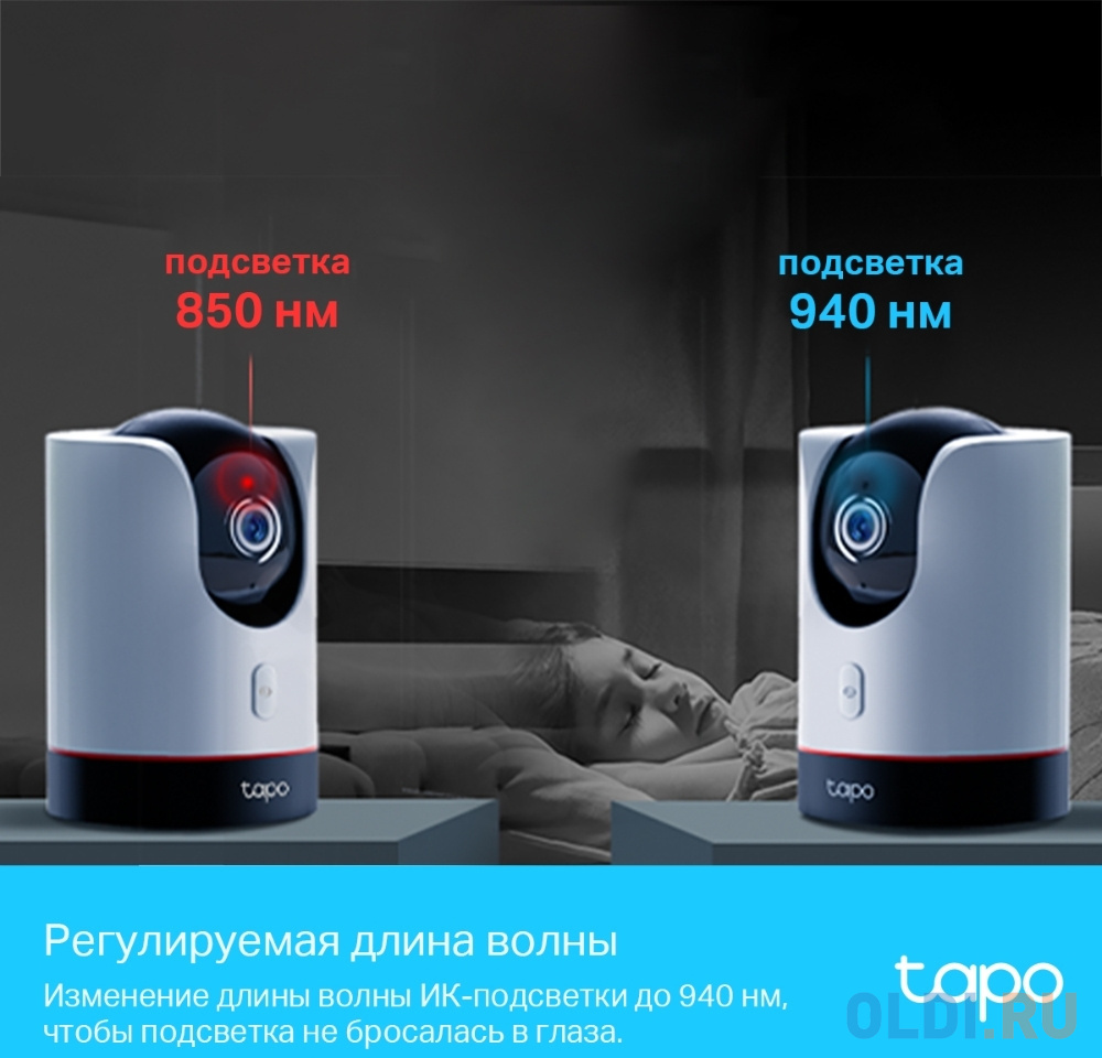 Камера видеонаблюдения IP TP-Link Tapo C225 5-5мм цв. корп.:белый - фото 5