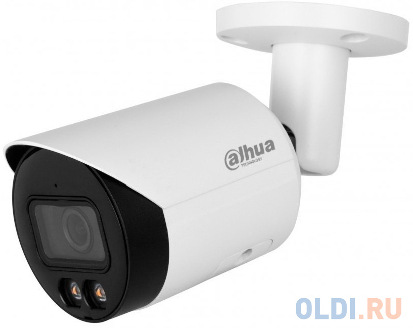 

DAHUA DH-IPC-HFW2249SP-S-LED-0360B Уличная цилиндрическая IP-видеокамера Full-color с ИИ 2Мп, 1/2.8” CMOS, объектив 3.6мм, видеоаналитика, LED до 30м,
