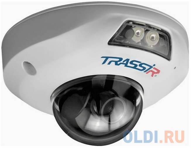 TRASSIR TR-D4121IR1 v6 2.8 Уличная 2Мп IP-камера с ИК-подсветкой. Матрица 1/2.7" CMOS, разрешение 2Мп - TR-D4121IR1 v6 2.8