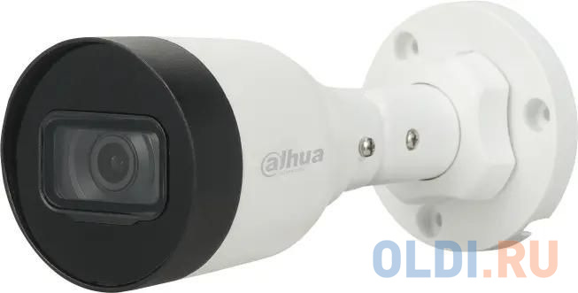 

DAHUA DH-IPC-HFW1230S1P-0280B-S6 Уличная цилиндрическая IP-видеокамера 2Мп, 1/2.8” CMOS, объектив 2.8мм, детектор человка, ИК-подсветка до 30м, IP67,
