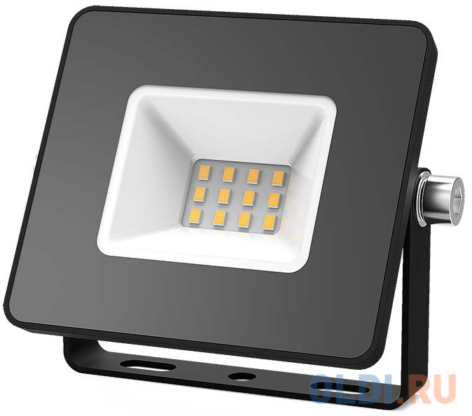 

GAUSS 613527110 Прожектор светодиодный LED 10W 670lm IP65 3000К черный 1/60
