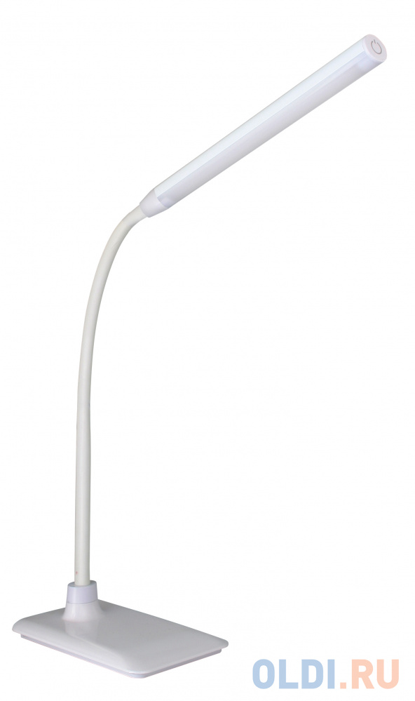 Лампа настольная CAMELION KD-792  C01 белый  LED.6 Вт.230В. сенсорн.вкл-е. 4 ур. ярк.4000К