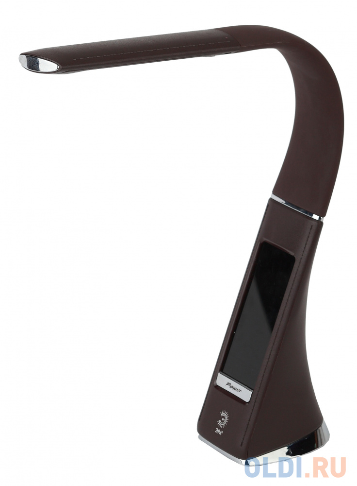 ЭРА Б0031610 Настольный светодиодный светильник NLED-461-7W-BR коричневый {дизайн 