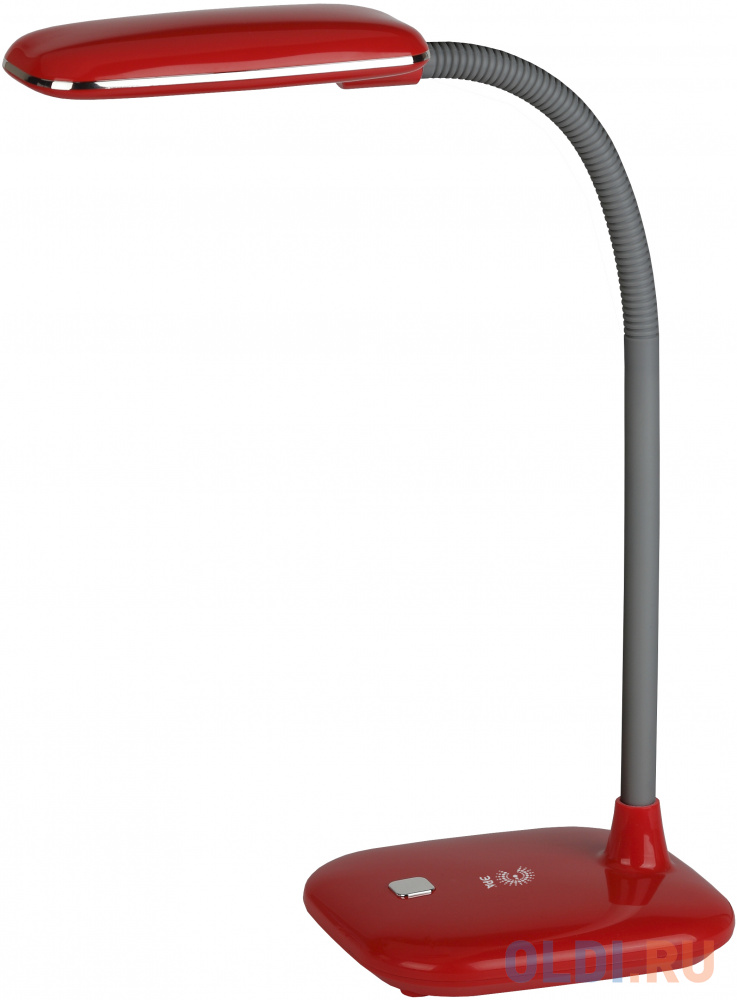 ЭРА Б0018827 Настольный светодиодный светильник NLED-450-5W-R красный {цвет. температура 3000К} - фото 1