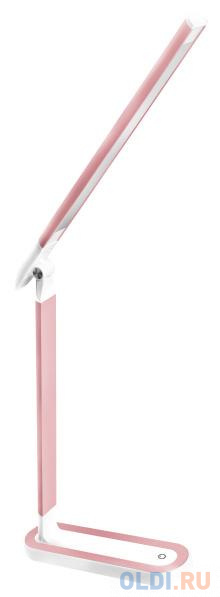 Camelion KD-845  C14 розов+бел.LED (Свет-ник наст, 8.5Вт,сенс.регулир. яркости, 3 цвет темп)