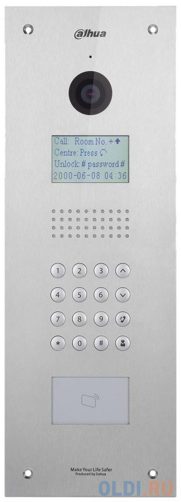 

Многоабонентская вызывная IP панель Dahua DHI-VTO1210C-X