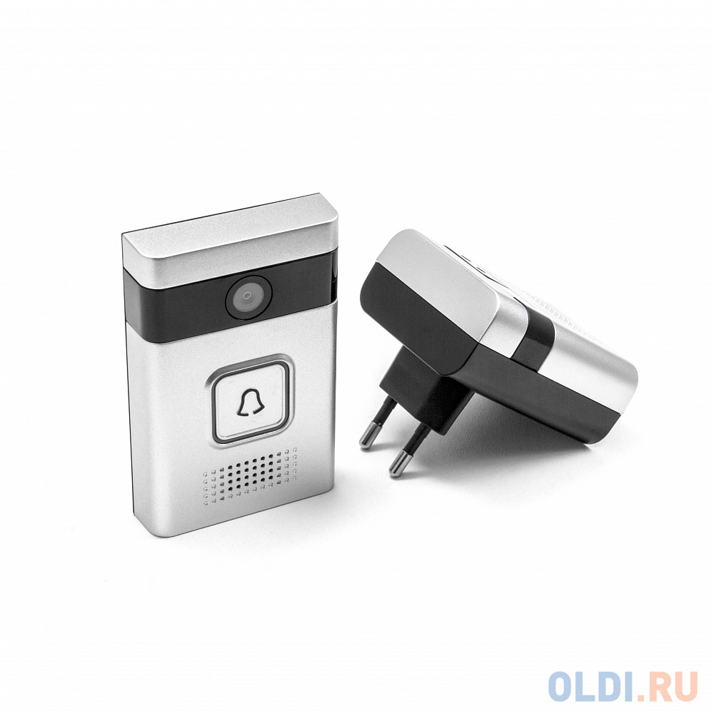 Умный звонок Gmini SDB224W, серебристый от OLDI