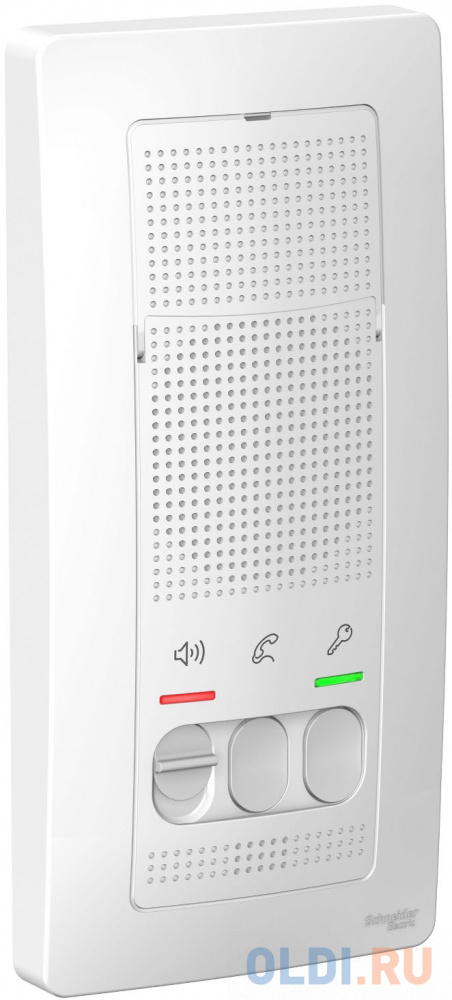 

Устройство переговорное SCHNEIDER ELECTRIC BLNDA000011 домофон blanca настен. монтаж 4.5В бел.