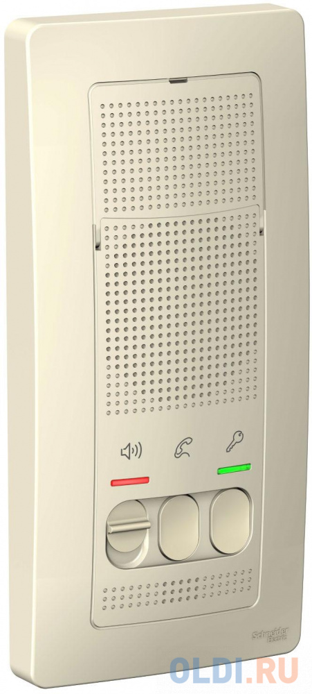 Устройство переговорное SCHNEIDER ELECTRIC BLNDA000012  домофон blanca настен. монтаж 4.5В молоч. от OLDI