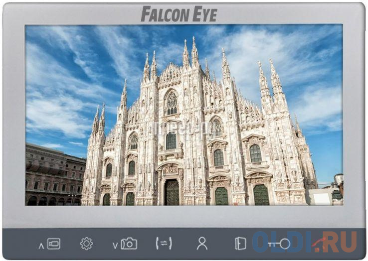 Видеодомофон Falcon Eye Milano Plus HD белый видеодомофон dahua dh vth2421fw белый