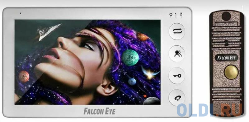 

Видеодомофон Falcon Eye KIT Space HD белый