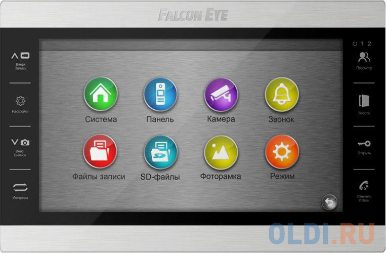 Видеодомофон Falcon Eye Atlas Plus HD черный