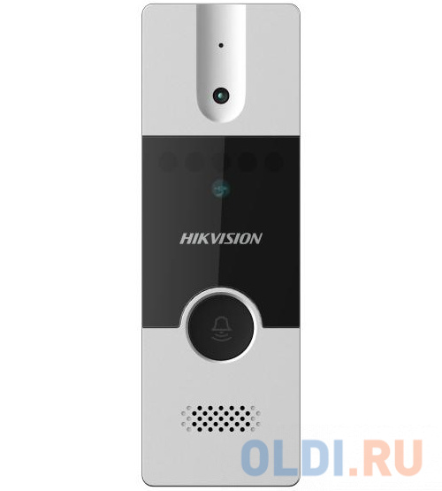 Видеопанель Hikvision DS-KB2411T-IM цветной сигнал CMOS цвет панели: белый, размер 135.14 ? 49.6 ? 41.93 мм