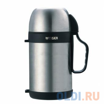 

Термос с широким горлом Tiger MCW-P071 Stainless, 0.7 л (нержавеющая сталь, цвет стальной, горловина 6 см, крышка-кружка, емкость для соусов, ложка, сумка с регулируемым наплечным ремнем в комплекте