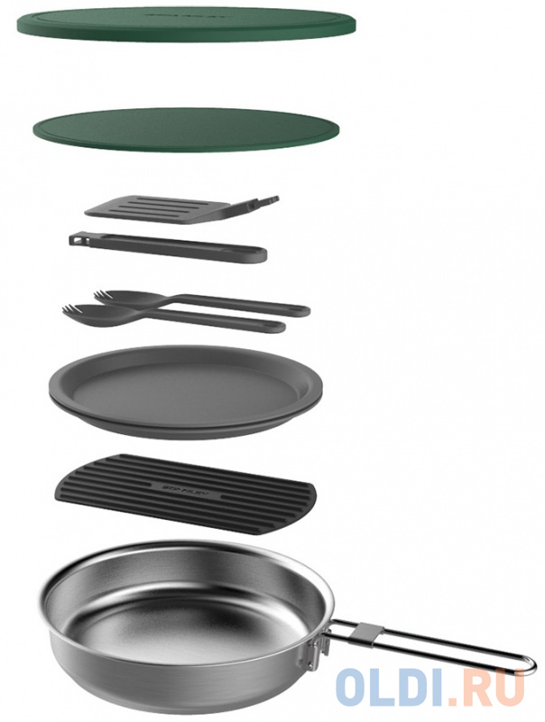 

Набор термопосуды Stanley Adventure Prep+Eat Fry Pan Set (10-02658-013) 0.94л. серебристый