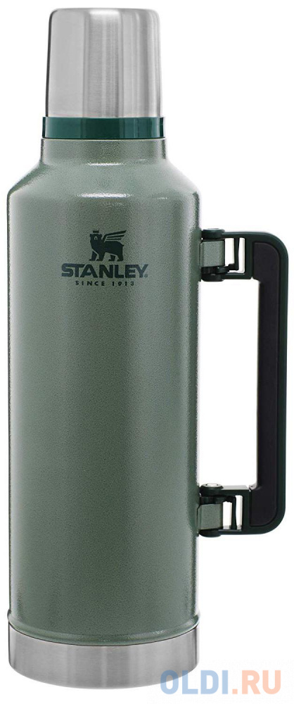 Термос Stanley Classic 2,40л зелёный 10-07935-001 термос stanley master 650 черный