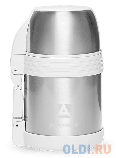 

Термос Арктика 205-800/SIL 0,80л белый серебристый, Серебристый/белый