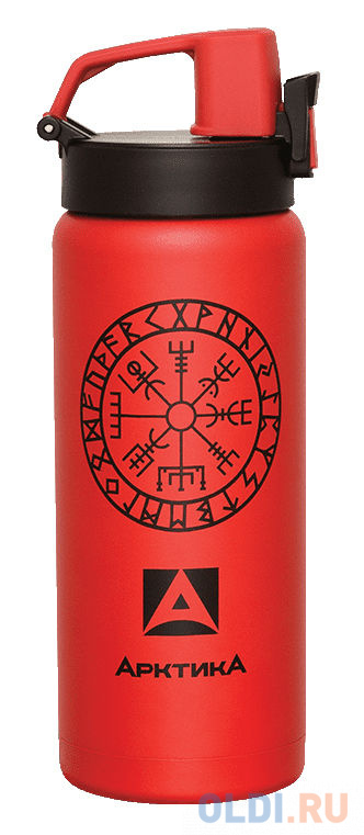 

Термос Арктика 702-500/RED 0,50л красный рисунок