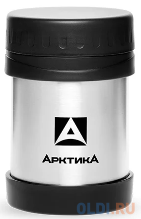 

Термос Арктика 402-350/SIL 0,35л серебристый чёрный