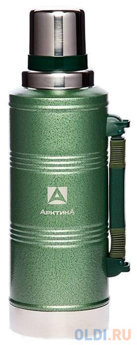 Термос для напитков Арктика 106-1250Р 1.25л. зеленый картонная коробка (106-1250Р/GRE)