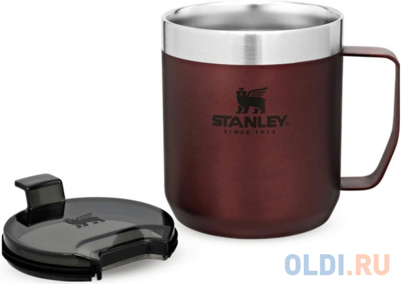 

Термокружка Stanley Classic 0.35л. бордовый (10-09366-008)