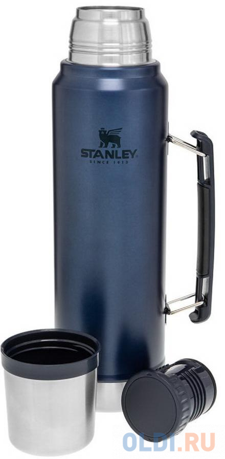 Термос Stanley The Legendary Classic Bottle 1л. синий (10-08266-017) термос stanley master 650 черный