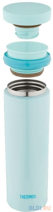 

Термос Thermos JNO-501-MNT 0.5л. белый/голубой картонная коробка (924643)