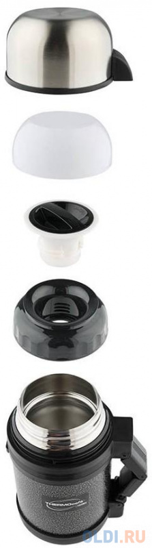 

Термос для еды Thermos HAMMP-1800-FH 1.8л. серый картонная коробка (147011)