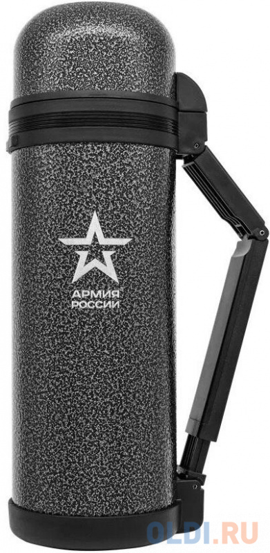 

Термос для напитков/еды Thermos Армия России Армейский 1.8л. серый (646064)