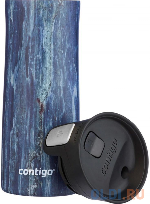 

Термокружка Contigo Pinnacle Couture 0.42л. синий (2106511)