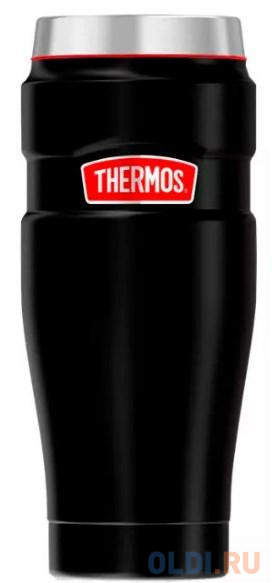 Термокружка для напитков Thermos SK1005 RCMB 0.47л. черный/красный картонная коробка (374905)