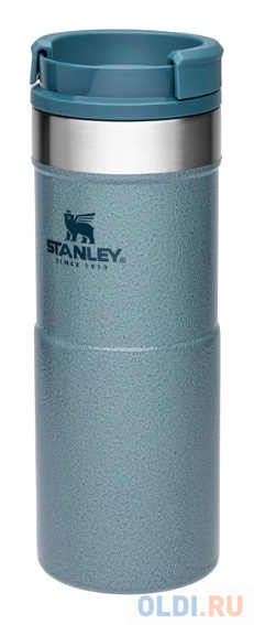 

Термокружка для напитков Stanley Classic Neverleak 0.35л. голубой (10-09855-009)