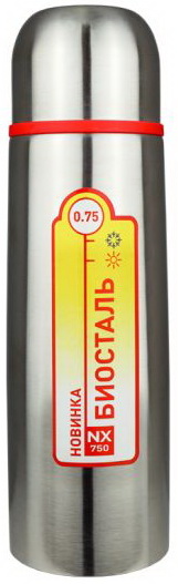 

750-NX Термос BIOSTAL с узкой горловиной, 0.75 л.