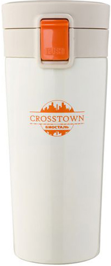 

400W-NMT Термос-кружка BIOSTAL-CROSSTOWN цвет ШАМПАНЬ 0,4 л.