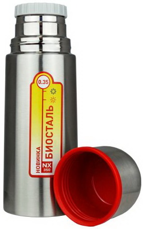 

350-NX Термос BIOSTAL с узкой горловиной, 0.35 л.