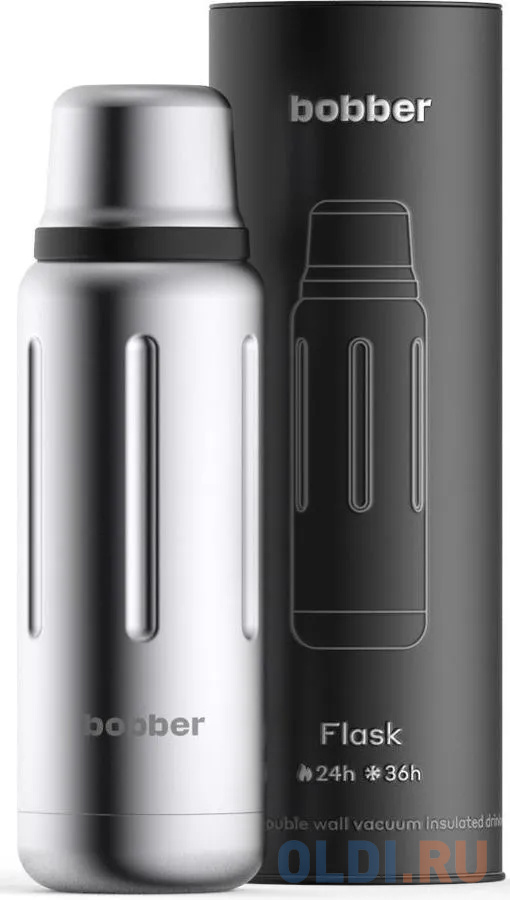 Термос Bobber Flask-470 0,47л чёрный стальной
