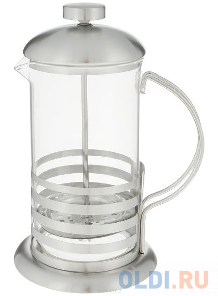 

Френч-пресс Teco TС-F2060 прозрачный 0.6 л металл/стекло