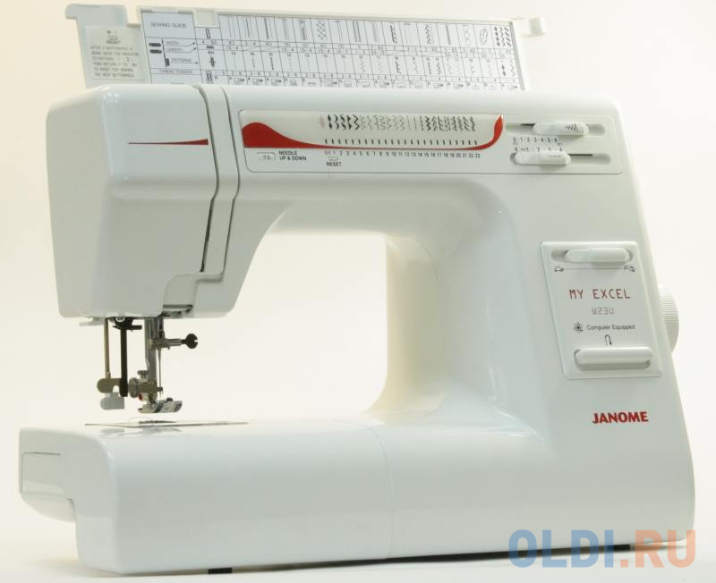 

Швейная машина Janome W23U My Excel белый